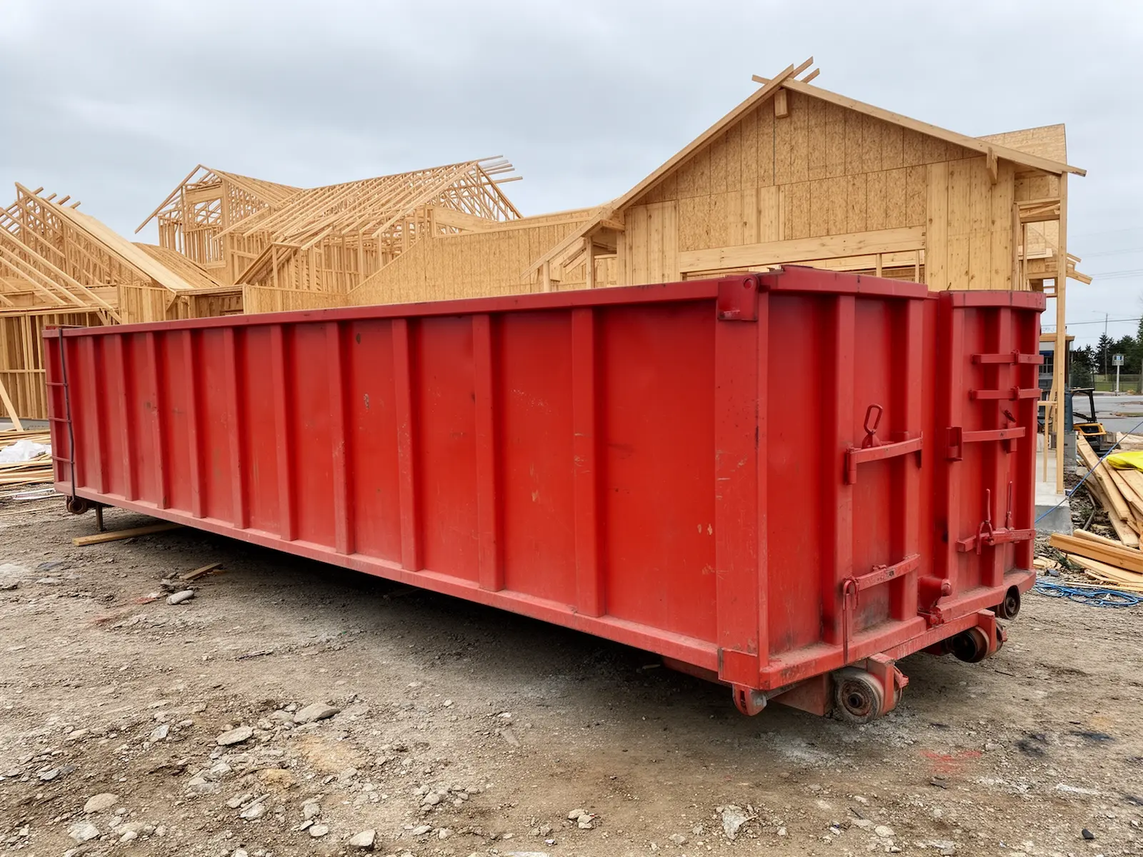Roll-off dumpster from Mighty Oak Hauling in Broomfield, CO